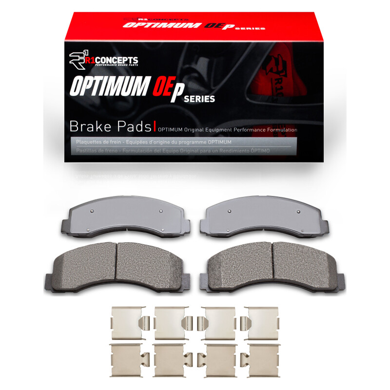 Ford F-150 Brake Pads - Front - R1 Concepts - Optimum OE - `18-`20